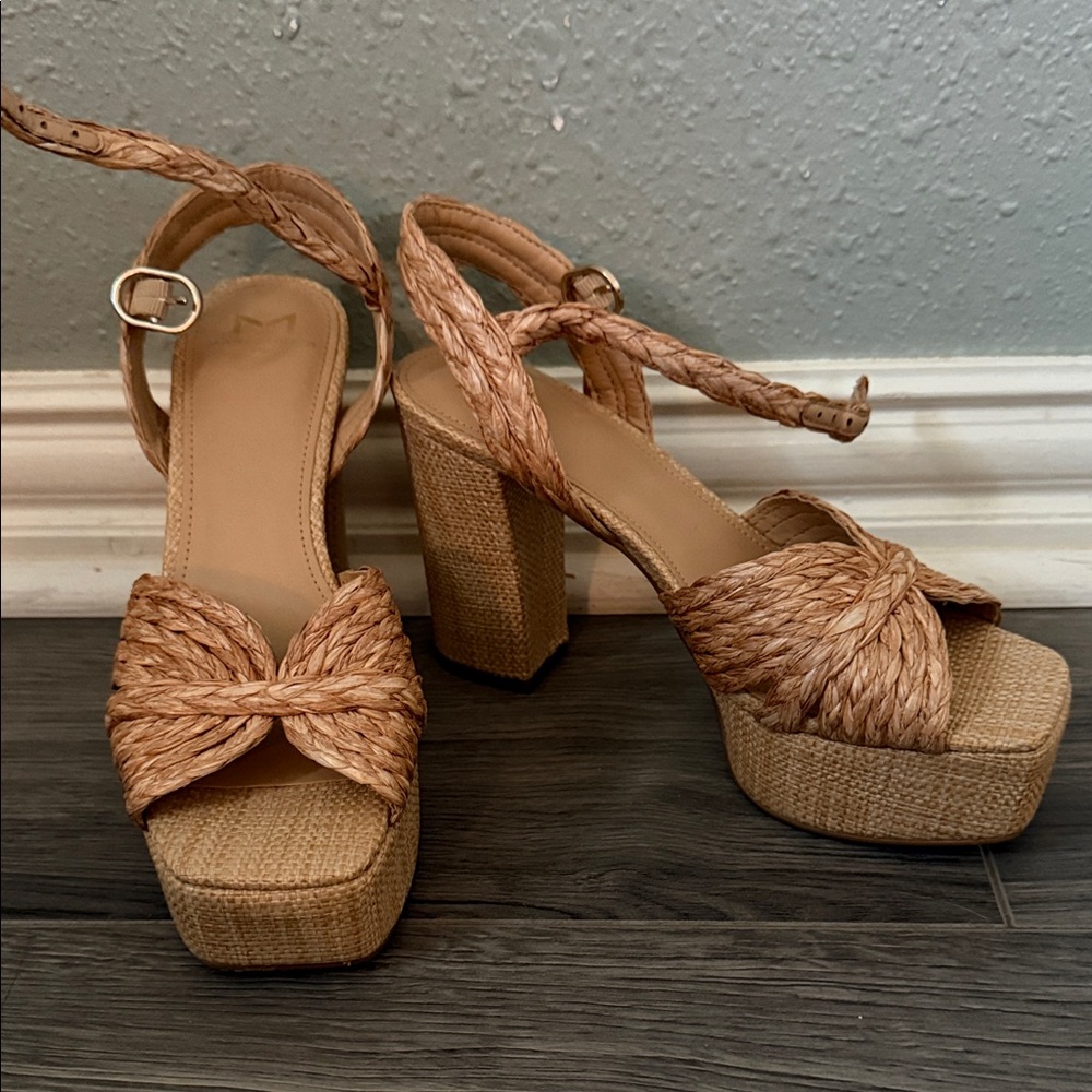 Marc Fisher Raggia Ankle Strap Platform Sandals